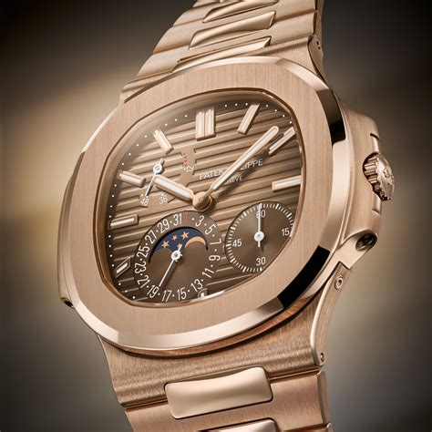 rose gold patek philippe white face|Patek Philippe nautilus 5712 price.